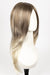 S18-60/102RO SOLSTICE | Dark Natural Ash Blonde roots to midlength, pure white with Pale Platinum Blonde midlength to ends