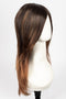 S4-28/32RO SUNRISE | Dark Brown roots to midlength, Light Natural Red Blonde with Medium Natural Red midlength to ends