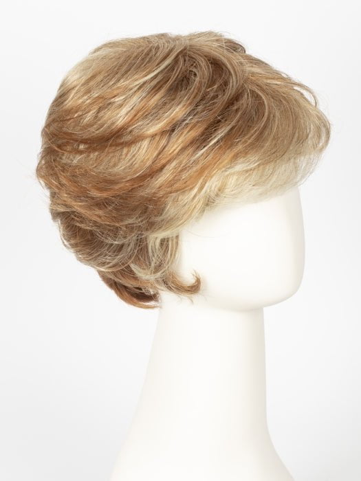 27F613 STRAWBERRY THUMBPRINT | Medium Red-Gold Blonde & Pale Natural Gold Blonde Blend with Medium Red-Gold Blonde Nape