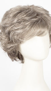 39F38 ROASTED CHESTNUT | Light Natural Ash Brown with 75% Grey Front, graduating to Medium Brown with 35% Grey Nape