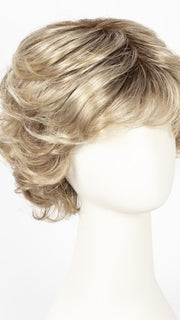 12FS12 MALIBU BLONDE | LIght Gold Brown, Light Natural Gold Blonde, Pale Natural Gold-Blonde Blend, Shaded with Light Gold Brown