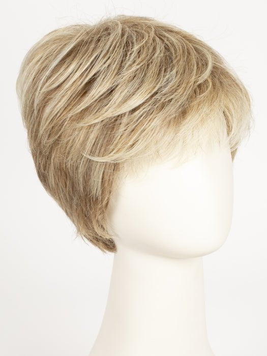 R1621S+ GLAZED SAND | Honey Blonde with Ash highlights on top