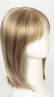 SUGAR CANE | Platinum Blonde and Strawberry Blonde Evenly Blended Base with Light Auburn Highlights