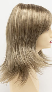 GINGER CREAM | Dark Beige Blonde underneath highlighted on top with Light Beige Blonde