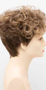 TOASTED SESAME | Medium Brown roots with overall Warm Cinnamon base and Golden Blonde highlights