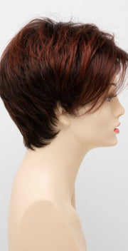 CHOCOLATE CHERRY | Dark Brown roots with overall Medium Brown base with Deep Red highlights