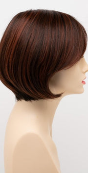 CHOCOLATE CHERRY | Dark Brown roots with overall Medium Brown base with Deep Red highlights
