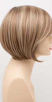 SPARKLING CHAMPAGNE | Medium Brown roots with overall Strawberry Blonde base and soft Golden Blonde highlights