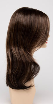 AMARETTO CREAM | Dark Brown roots with overall Medium Brown base with Honey Blonde highlights