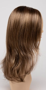 TOASTED SESAME | Medium Brown roots with overall Warm Cinnamon base and Golden Blonde highlights