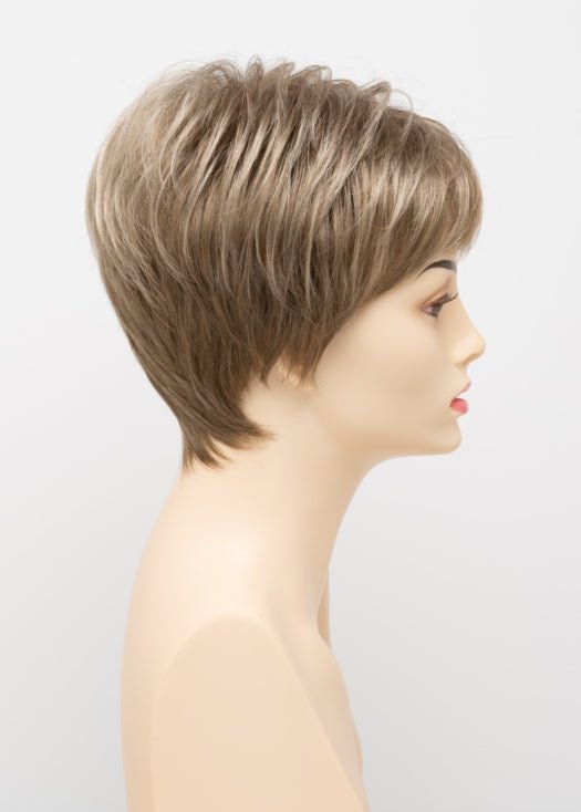 GINGER CREAM | Dark Beige Blonde underneath highlighted on top with Light Beige Blonde