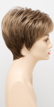 TOASTED SESAME | Medium Brown roots with overall Warm Cinnamon base and Golden Blonde highlights