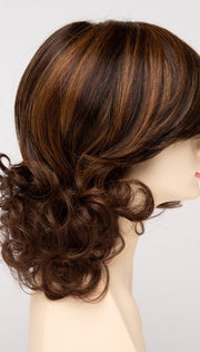 CHOCOLATE CARAMEL | Medium Brown with Soft Red and Blonde highlights