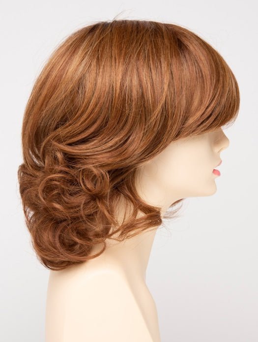 CREAMED COFFEE | Medium Brown roots and base with Cinnamon and Golden Blonde highlights