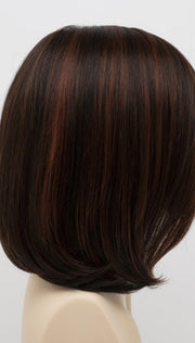 CHOCOLATE CHERRY | Dark Brown roots with overall Medium Brown base with Deep Red highlights