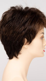 AMARETTO CREAM | Dark Brown roots with overall Medium Brown base with Honey Blonde highlights