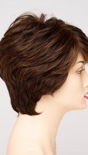 CHOCOLATE CARAMEL | Medium Brown with Soft Red and Blonde highlights