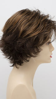 CHOCOLATE CARAMEL | Medium Brown with Soft Red and Blonde highlights