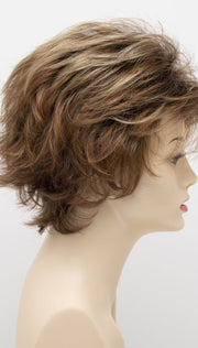 CREAMED COFFEE | Medium Brown roots and base with Cinnamon and Golden Blonde highlights