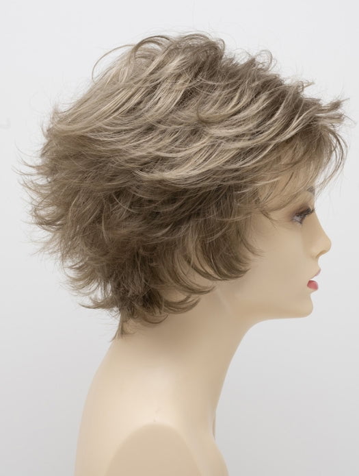 GINGER CREAM | Dark Beige Blonde underneath highlighted on top with Light Beige Blonde