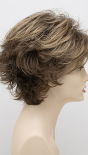 TOASTED SESAME | Medium Brown at roots-overall Light Brown highlighted with Wheat Blonde