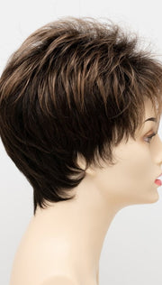 AMARETTO CREAM | Dark Brown roots with overall Medium Brown base with Honey Blonde highlights