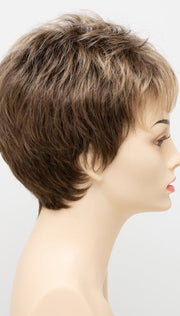 TOASTED SESAME |  Medium Brown roots with overall Warm Cinnamon base and Golden Blonde highlights