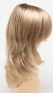 CHAMPAGNE SHADOW | Soft Dark Blonde with Platinum Highlights and Chestnut Roots