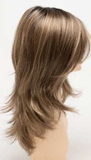HONEY BREEZE | A blend of Cool, Honey Blonde and Multi-Dimensional Medium Brown with Darker Brown Roots