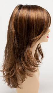 SAFFRON SPICE | A blend of Light Coppers and Warm Auburns with Darker Brown Roots