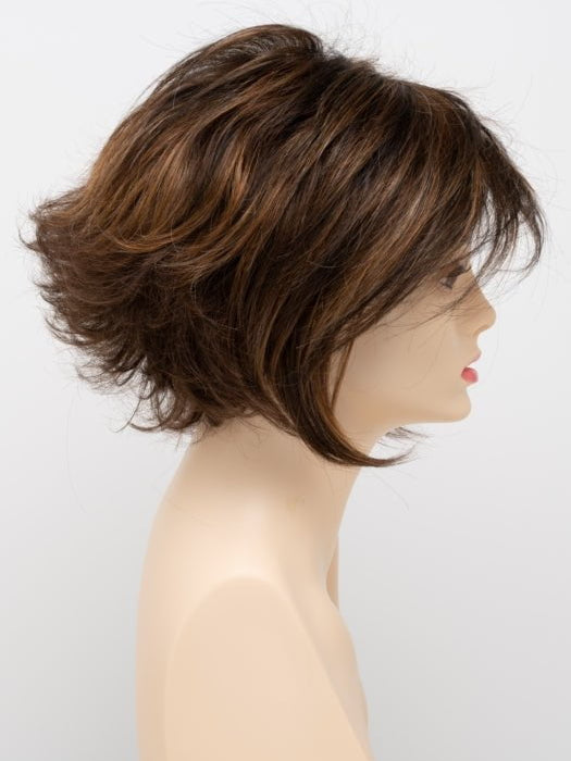 CHOCOLATE CARAMEL | Medium Brown with soft Red and Blonde highlights