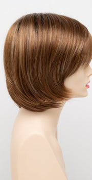 CREAMED COFFEE | Medium Brown roots and base with Cinnamon and Golden Blonde highlights