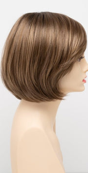 TOASTED SESAME | Medium Brown roots with overall Warm Cinnamon base and Golden Blonde highlights