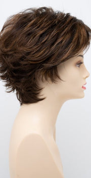 CHOCOLATE-CARAMEL | Medium Brown with Soft Red and Blonde highlights