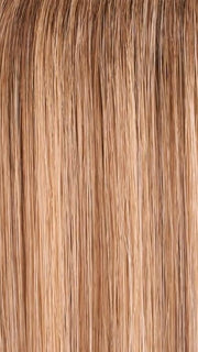 12FS12 MALIBU BLONDE | LIght Gold Brown, Light Natural Gold Blonde, Pale Natural Gold-Blonde Blend, Shaded with Light Gold Brown