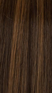 6F27 CARAMEL RIBBON | Brown with Light Red-Gold Blonde Highlights & Tips