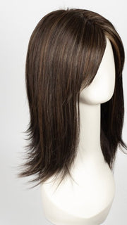 CHOCOLATE SWIRL | Dark Brown Base Evenly Blended with Light Auburn and Honey Blonde 