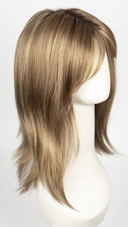MOCHACCINO-R | Rooted Medium Warm Blonde with Chocolate Undertones and Creamy Blonde Highlights