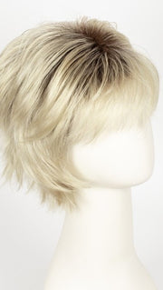 CHAMPAGNE R | Platinum Blonde with Dark Brown roots