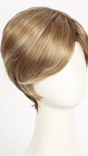 NUTMEG R | Rooted Dark Honey Brown Base with Strawberry Blonde Highlights