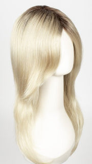 CHAMPAGNE-R | Rooted Dark Blonde with Platinum Blonde Blended Base