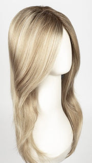 MOCHA H | Rooted Dark Brown with Medium Ash Blonde and Platinum Blonde Highlights