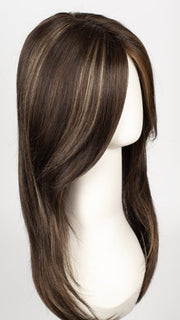 CHOCOLATE SWIRL | Dark Brown Base Evenly Blended with Light Auburn and Honey Blonde 