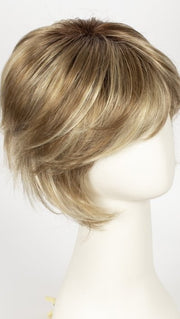 CREAMY TOFFEE R | Rooted Dark Blonde  Evenly Blended with Light Platinum Blonde and Light Honey Blonde