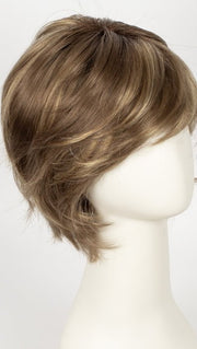 MOCHACCINO-R | Rooted Medium Warm Blonde with Chocolate Undertones and Creamy Blonde Highlights