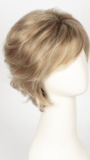 NUTMEG F | Medium Blonde and Honey Brown Base Frosted with Platinum Blonde Highlights