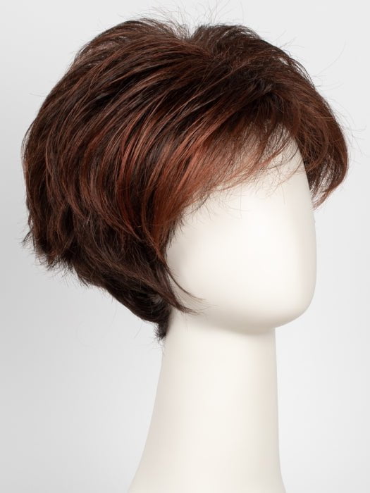 PAPRIKA-R | Light Auburn blended with Dark Auburn with Dark Brown roots