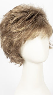MOCHACCINO-R | Rooted Dark with Light Brown base with Strawberry Blonde highlights