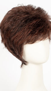 BURGUNDY ROSA | Darkest Brown Roots w/Burgundy Tips