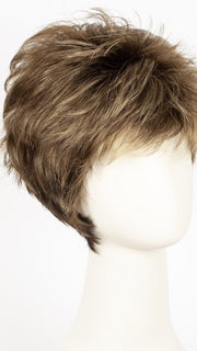 ICED MOCHA R | Rooted Dark with Medium Brown blended with Light Blonde highlights